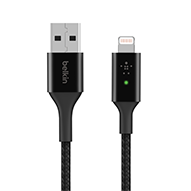 کابل تبدیل USB به لایتنینگ مدل BoostCharge CAA007bt04 طول 1.5 متر -small-image