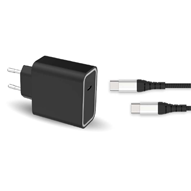 شارژر دیواری فورس مدل FPLICS65WGANCBLCCB توان 65 وات + کابل USB-C طول 2 متری-small-image