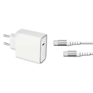 شارژر دیواری فورس مدل FPLICS65WGANCBLCCW توان 65 وات + کابل USB-C طول 2 متری-small-image