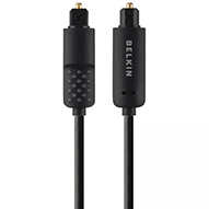 کابل دو سر اپتیکال بلکین مدل AV10091bt06 طول 1.8 متر + تبدیل اپتیکال به 3.5 میلی متری -small-image
