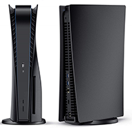 فیس پلیت PS5 استاندارد دیسک خور مشکی-small-image