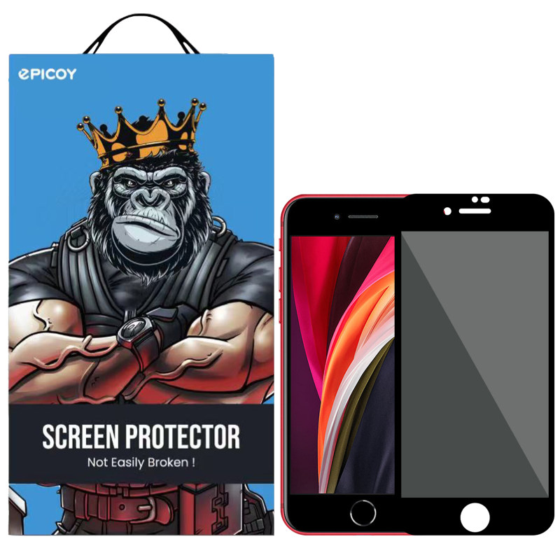 گلس گوشی اپل iPhone SE 2022 / SE 2020 / 8 / 7 اپیکوی حریم شخصی مدل pry