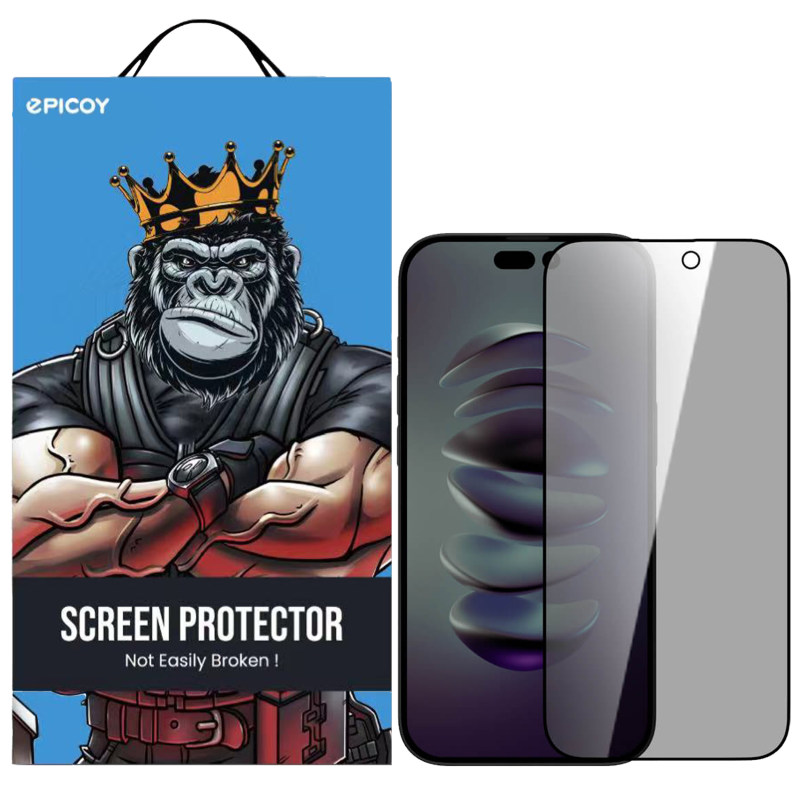 گلس گوشی iPhone 14 Pro Max اپیکوی حریم شخصی مدل Pry
