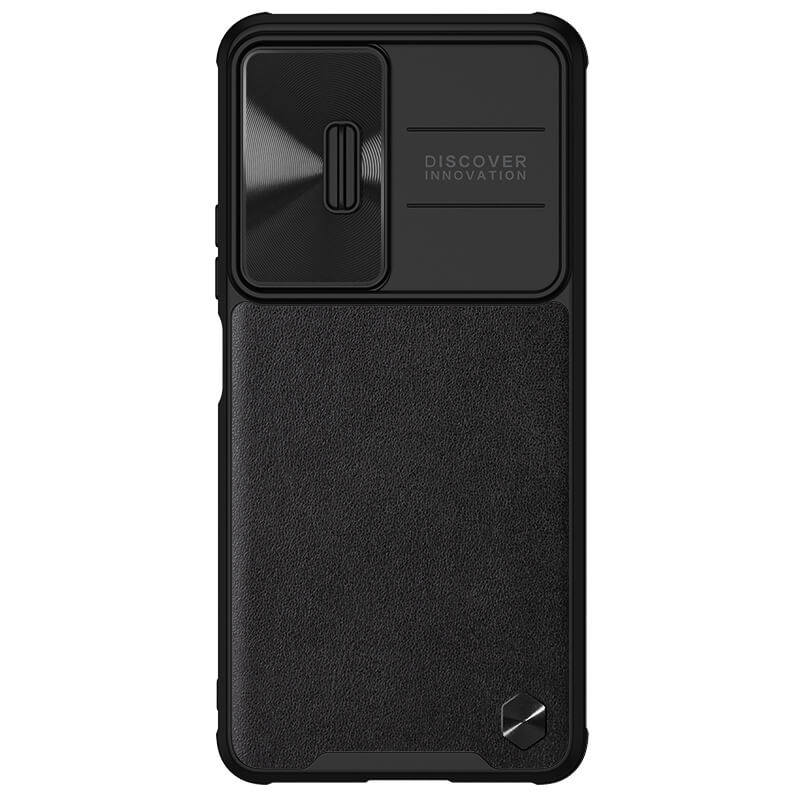 کاور گوشی شیائومی Poco F4 5G/Redmi K40S نیلکین مدل CamShield Leather