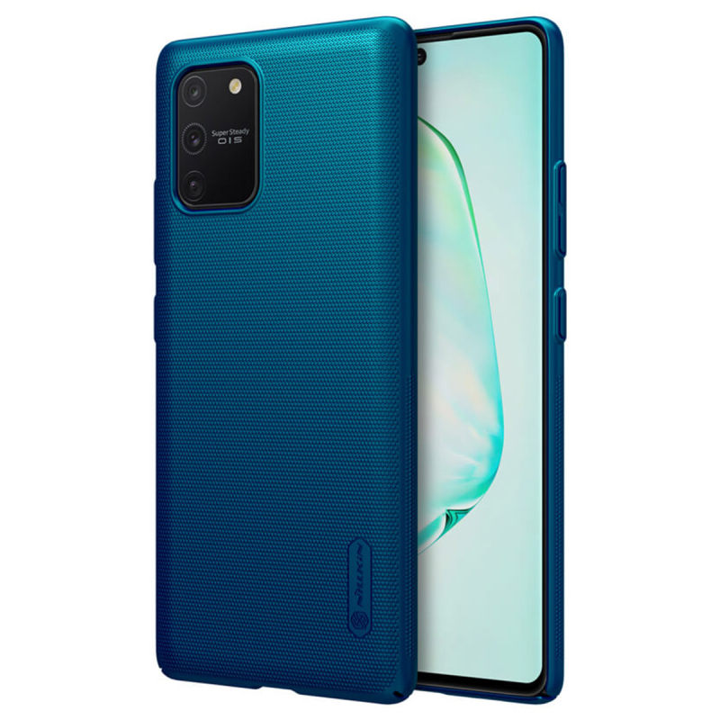 کاور گوشی سامسونگ Galaxy S10 Lite نیلکین مدل Super Frosted Shield