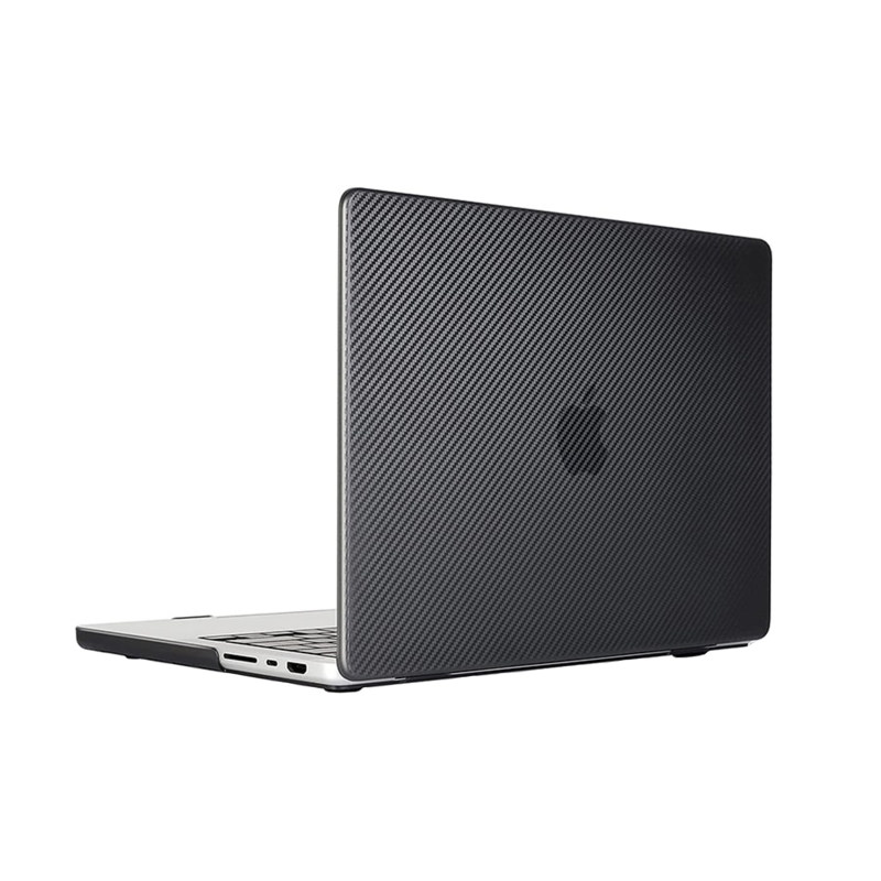 کاور مک بوک پرو 2021 14 اینچی گرین لاین مدل Carbon Fiber Hard Shell