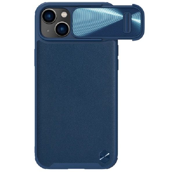 کاور گوشی اپل iPhone 14 نیلکین مدل CamShield Leather S Case  