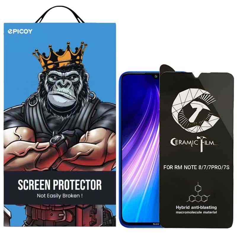 گلس گوشی شیائومی Redmi Note 8/ Note 7/ Note 7 Pro/ Note 7S اپیکوی مات مدل CR7-M