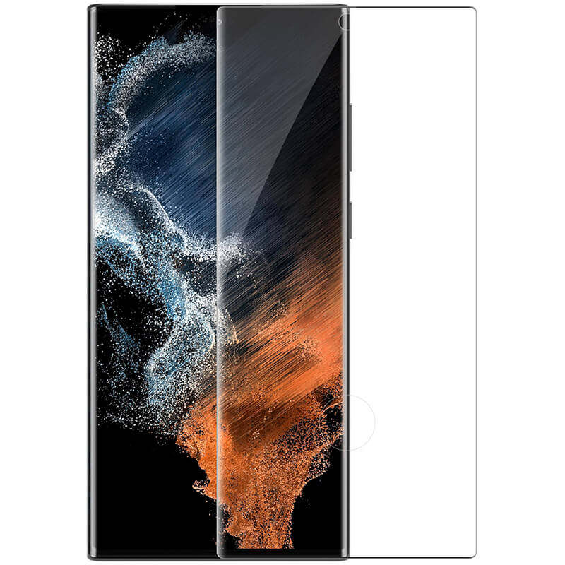 گلس گوشی سامسونگ Galaxy S22 Ultra نیلکین مدل 3D CP PLUS MAX