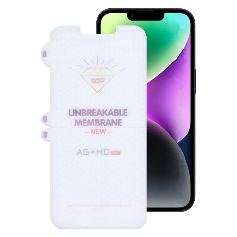 گلس گوشی اپل iPhone 14 / 13 / 13 Pro بوف مدل Hydrogel-Double-G