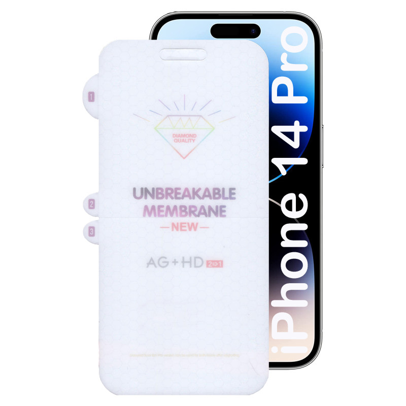گلس گوشی اپل آیفون 14 پرو بوف مدل Hydrogel-Double