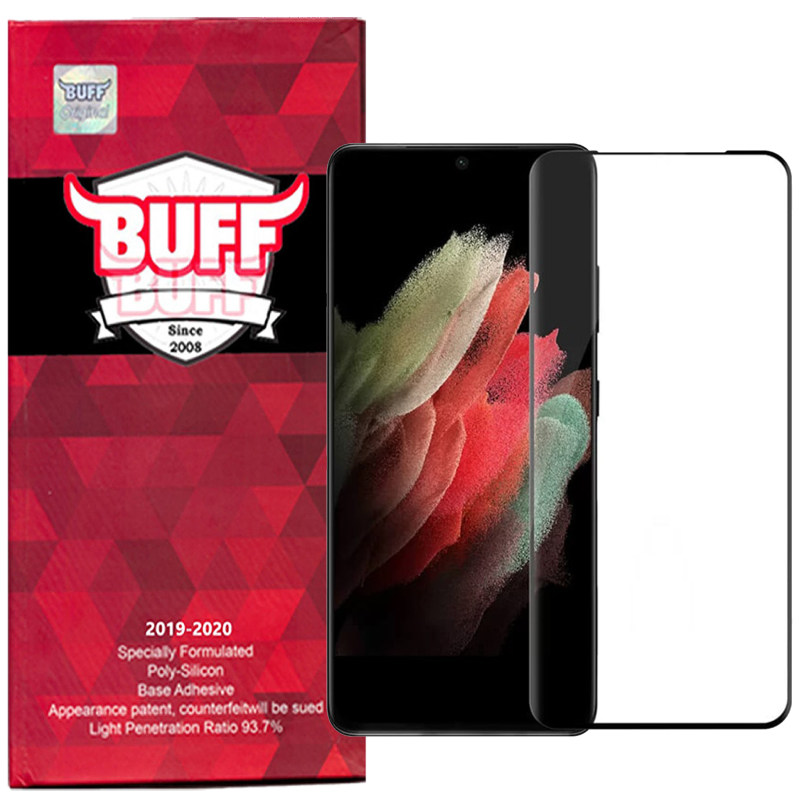 گلس گوشی سامسونگ Galaxy S21 Ultra بوف مدل Full-Glue