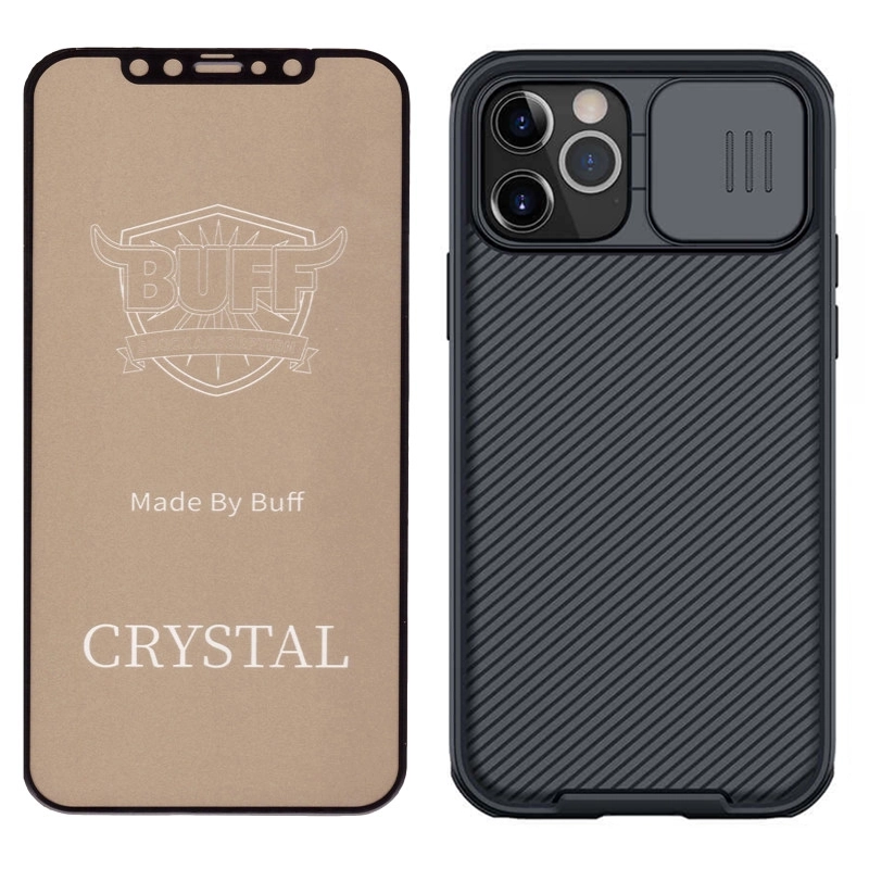 کاور گوشی اپل iPhone 12 Pro Max نیلکین مدل Cry-CMg + محافظ صفحه نمایش-small-image