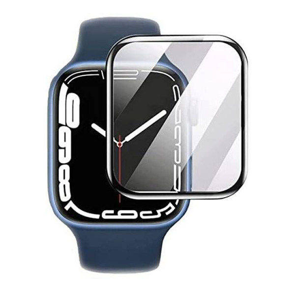 گلس اپل واچ 41 میلی متری سری 7/8 گرین مدل 3D Pro Watch 