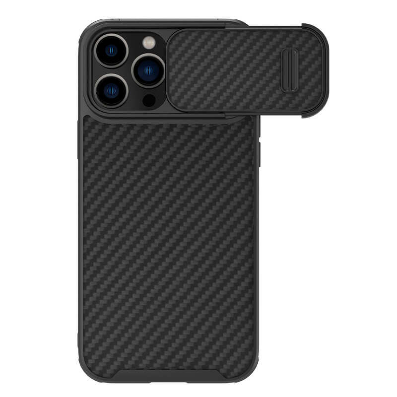 کاور گوشی اپل iPhone 14 Pro Max نیلکین مدل Synthetic fiber S Case