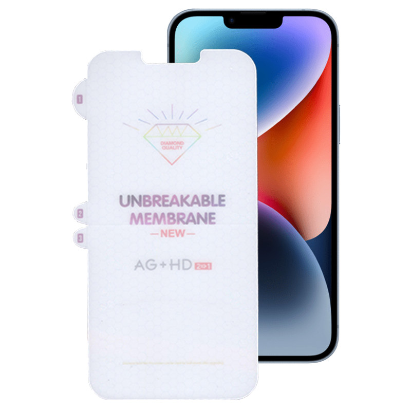 گلس گوشی اپل ایفون 14 پلاس / 13 پرو مکس بوف مدل Hydrogel-Double-G
