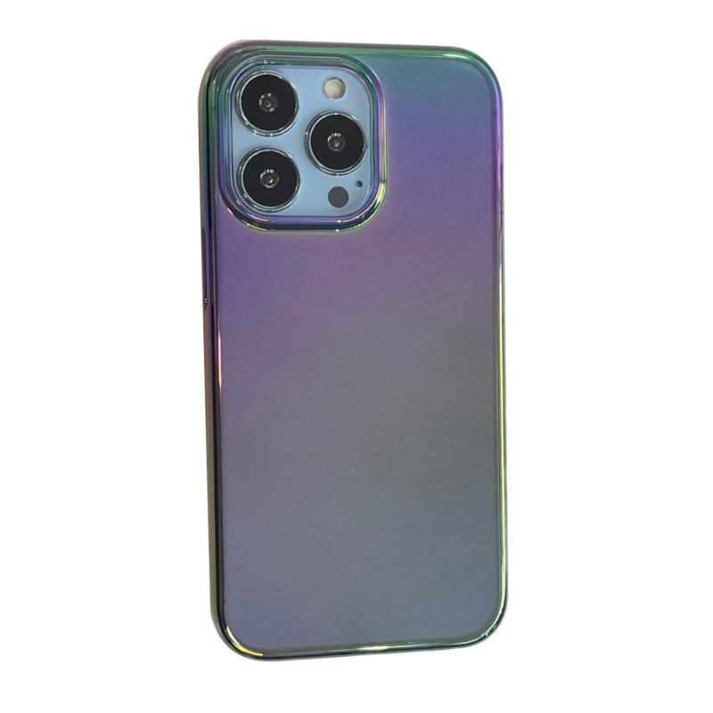 کاور گوشی اپل iphone 13 pro کی فون مدل luxury رنگین کمان  
