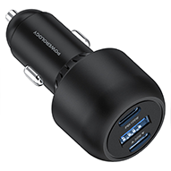 شارژر فندکی پاورولوجی 130 وات مدل PCCSR007-small-image