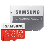 کارت حافظه microSDXC سامسونگ مدل Evo Plus کلاس 10 استاندارد UHS-I U3 سرعت 100MBps ظرفیت 256 گیگابایت-small-image