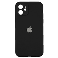 قاب گوشی اپل iPhone 12 سیلیکونی محافظ لنز دار-small-image