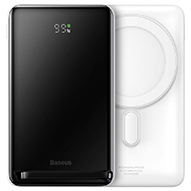 پاوربانک وایرلس باسئوس مدل PPCX000002 ظرفیت 10000 میلی آمپر ساعت-small-image