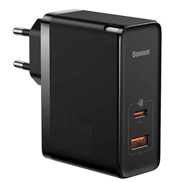  شارژر دیواری باسئوس مدل GaN5 Pro 100W CCGP090201 توان 60 وات -small-image