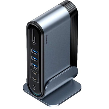 هاب USB-C باسئوس 17 پورت مدل CAHUB-BG0G-small-image