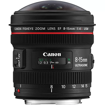 لنز دوربین کانن EF 8-15mm f/4L Fisheye USM-small-image
