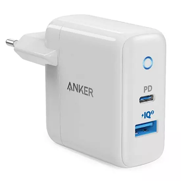 شارژر دیواری انکر مدل A2636L21 PowerPort PD+ 2 A2636 توان 35 وات-small-image
