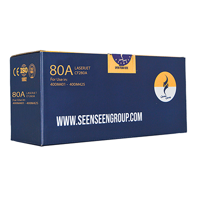 کارتریج سین سین طرح HP 80A مشکی-small-image