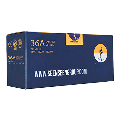 کارتریج سین سین طرح HP 36A مشکی-small-image