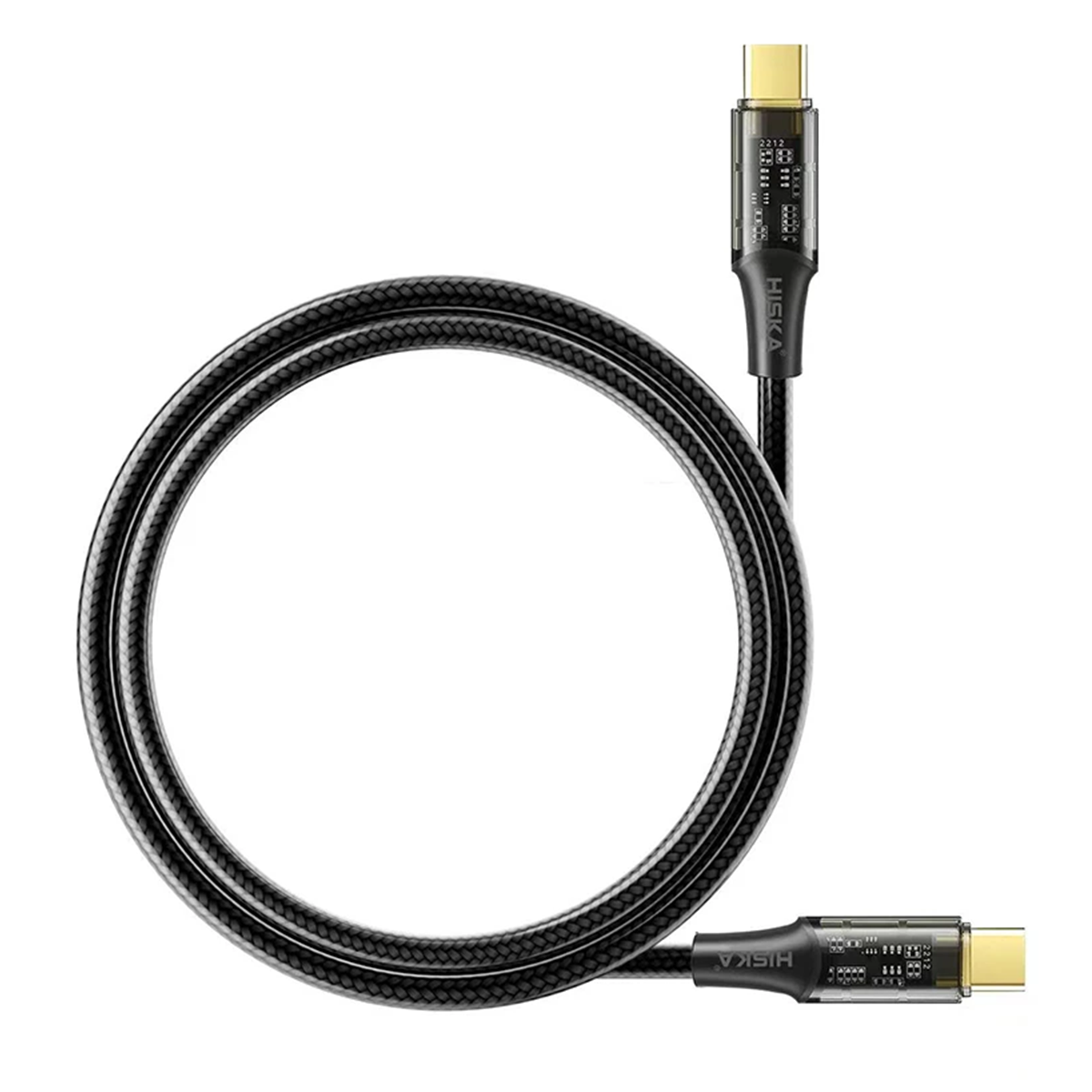 کابل Type-C به Type-C هیسکا LX-12CC طول 1 متر-small-image