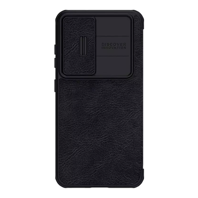 کیف کلاسوری گوشی سامسونگ Galaxy S23 نیلکین مدل Qin Leather Case-small-image