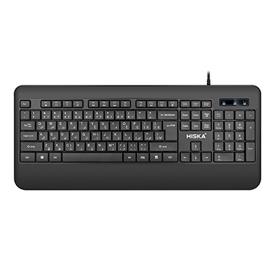 کیبورد با سیم هیسکا مدل HX-KE205-small-image