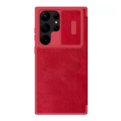 کیف کلاسوری گوشی سامسونگ Galaxy S23 Ultra نیلکین مدل Qin Pro Leather Case-small-image