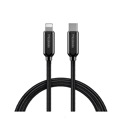 کابل تایپ سی به لایتنینگ کینگ استار مدل  CA-687 PD Quick Cable طول 1.2 متر-small-image