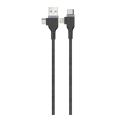 کابل تبدیل تایپ سی به لایتنینگ ویوو مدل PT04 طول 1.2 متر-small-image
