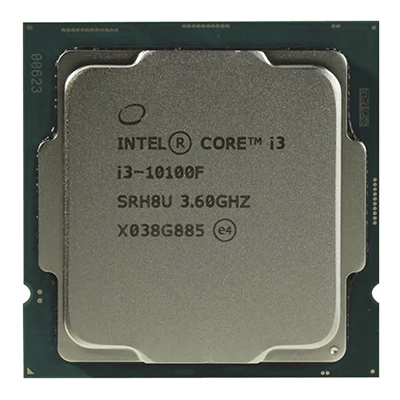 سی پی یو اینتل مدل Core i3 10100F Tray-small-image