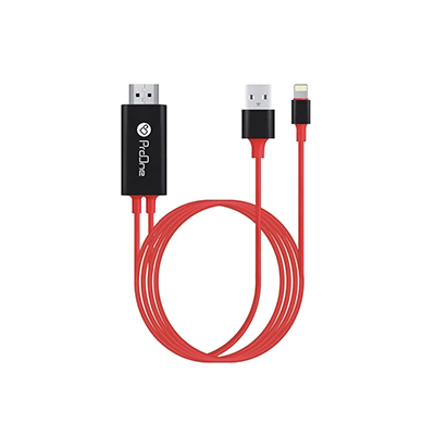 کابل تبدیل لایتنینگ به HDMI پرووان مدل PCH75 طول 1.8 متر-small-image