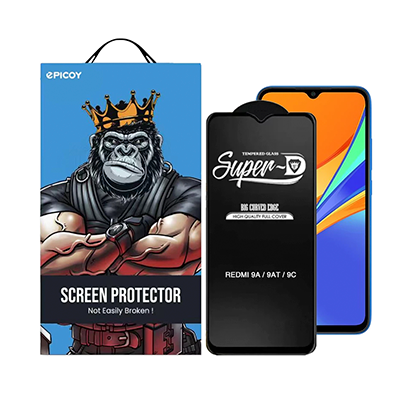 گلس گوشی شیائومی Redmi 9A /9C /9i0 اپیکوی مدل Super 5D-small-image