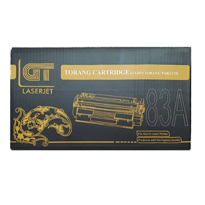 کارتریج جی تی طرح HP 83A مشکی  -small-image