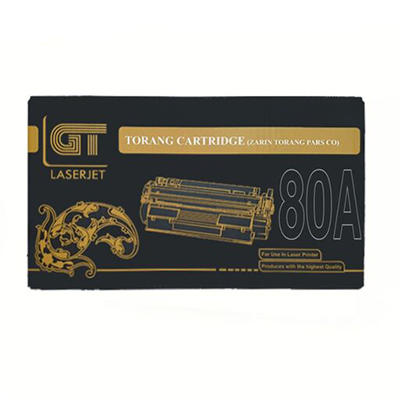 کارتریج جی تی طرح HP 80A مشکی-small-image
