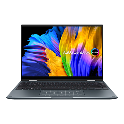 لپ تاپ 14 اینچی ایسوس مدل Zenbook 14 Flip OLED UP5401EA i7 1165G7 16GB 1TB SSD-small-image