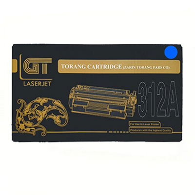 کارتریج جی تی طرح Hp 312AC آبی-small-image