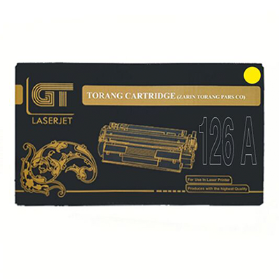 کارتریج جی تی طرح Hp 126AY زرد-small-image