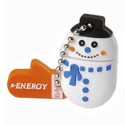 فلش مموری ایکس-انرژی مدل Snowman ظرفیت 64 گیگابایت-small-image