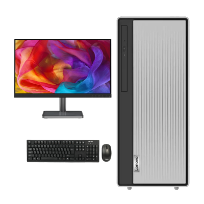 کامپیوتر دسکتاپ لنوو مدل IdeaCentre 5 14IOB6 i۵ 8GB 1TB HDD 512GB SSD به همراه مانیتور 23.8 اینچی و ماوس و کیبورد لنوو -small-image