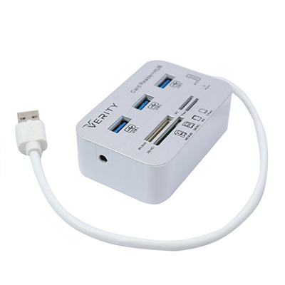 هاب تایپ سی وریتی 3 پورت مدل H-408-small-image