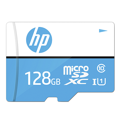 کارت حافظه‌ microSDXC اچ پی کلاس 10 استاندارد UHS-I U1 مدل HFUD128-1U1BA ظرفیت 128 گیگابایت به همراه آداپتور SD-small-image