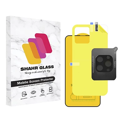 گلس و محافظ پشت و لنز دوربین گوشی اپل iPhone 13 Pro شهر گلس مدل 3FNF -small-image